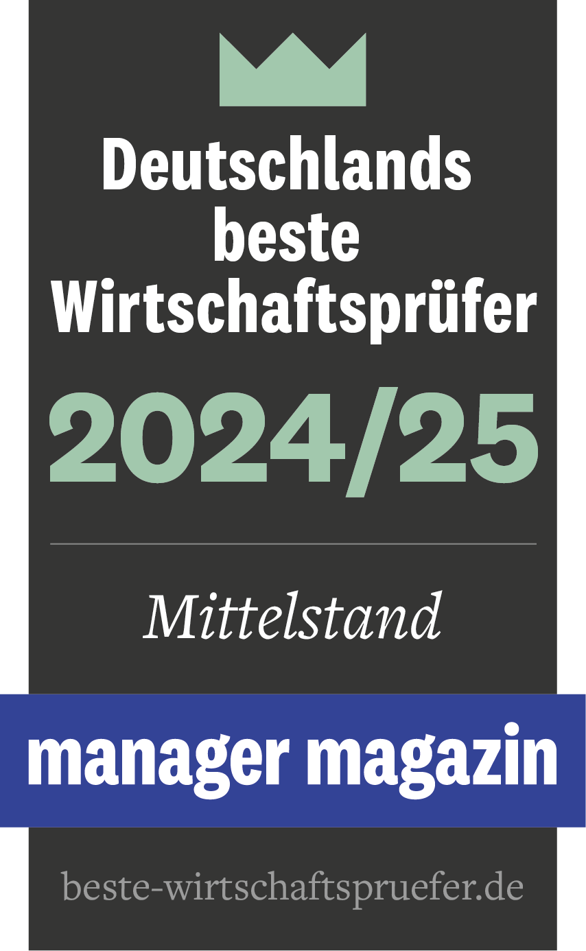 Siegel - Mittelstand - Beste SteuerbeWirtschaftsprüferrater